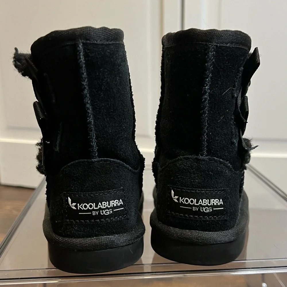 Koolaburra By Ugg Kids Victoria Short Boot Size Kids 6 Color Black